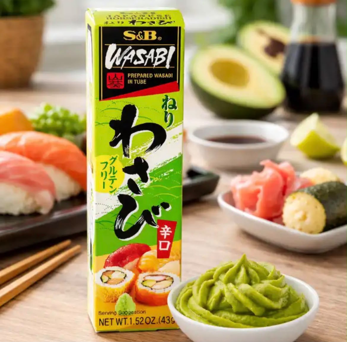 S&B Wasabi Paste 90 G