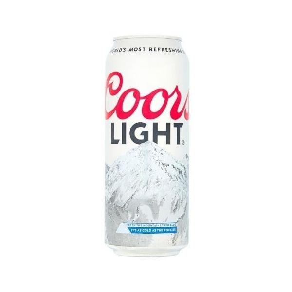 Coors Light 4.0% Abv - Cans