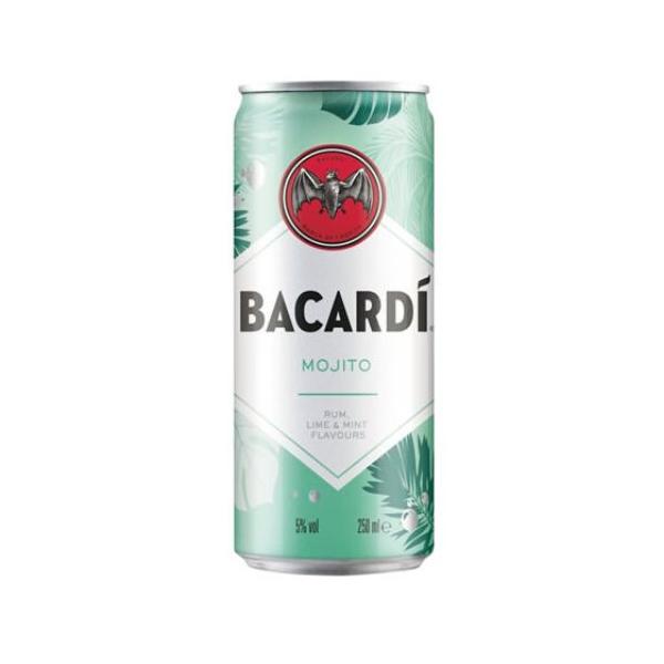 Bacardi Mojito 5% 250ml Can