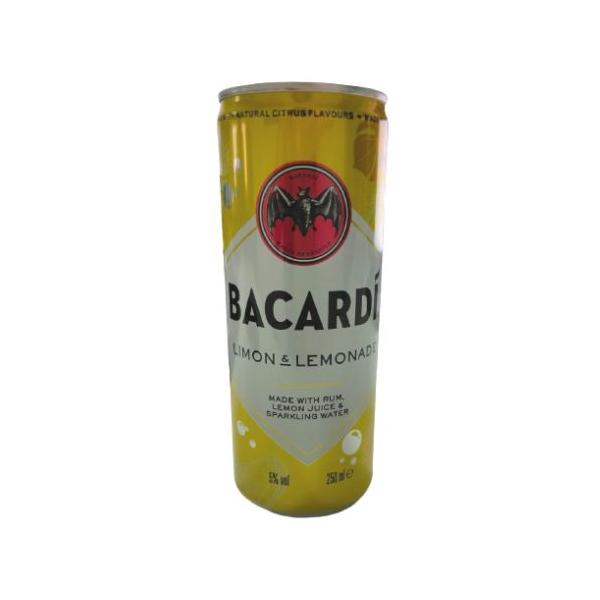 Bacardi LimóN Y Limonada 250ml 5% Can