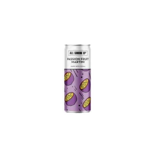 Passion Fruit Martini All Shook Up 250ml 4º