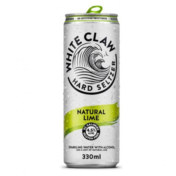White Claw Natural Lime 4,5º 12x330ml