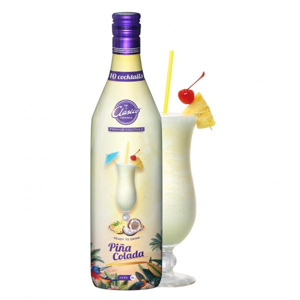 ##PiñA Colada Cocktail 14.9º 1l